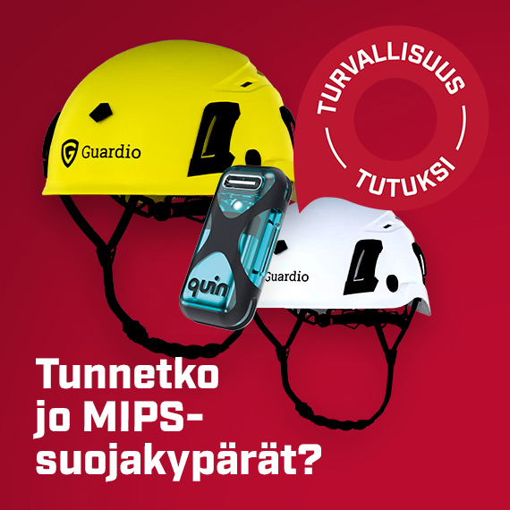 Teemana työturvallisuus – Guardion kypärätapahtuma Smart-myymälässä